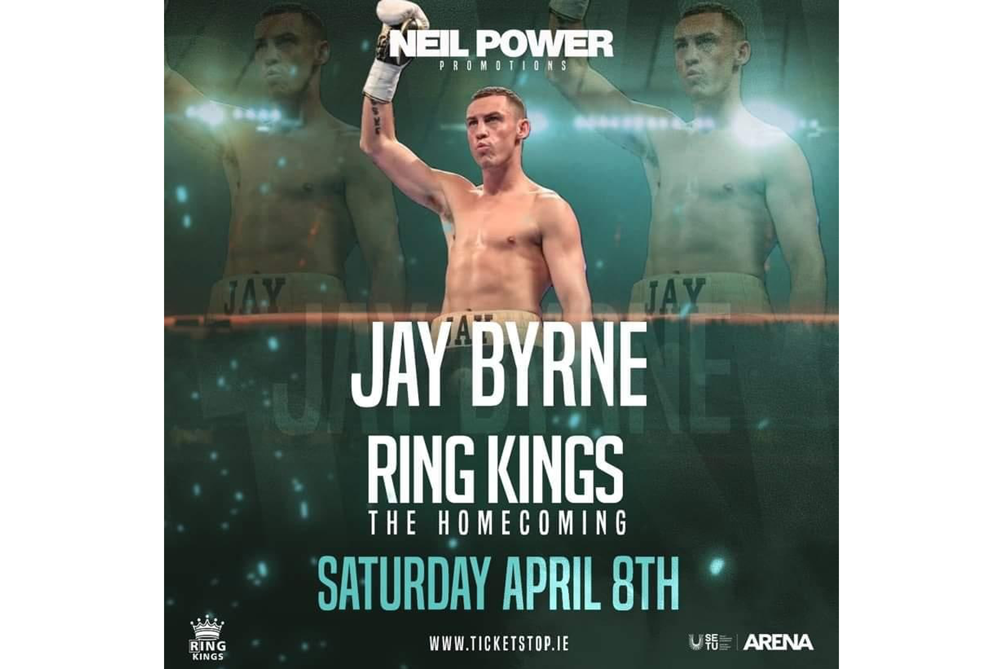 METWAY SPONSORS DUBLIN BOXER JAY BYRNE